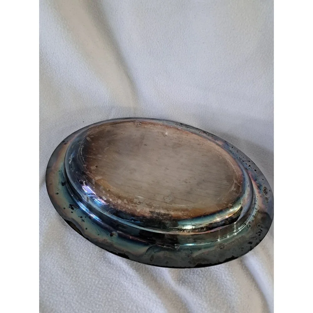 Poole Silver E.P.C. 1021 Georgian Silver plated Platter‎